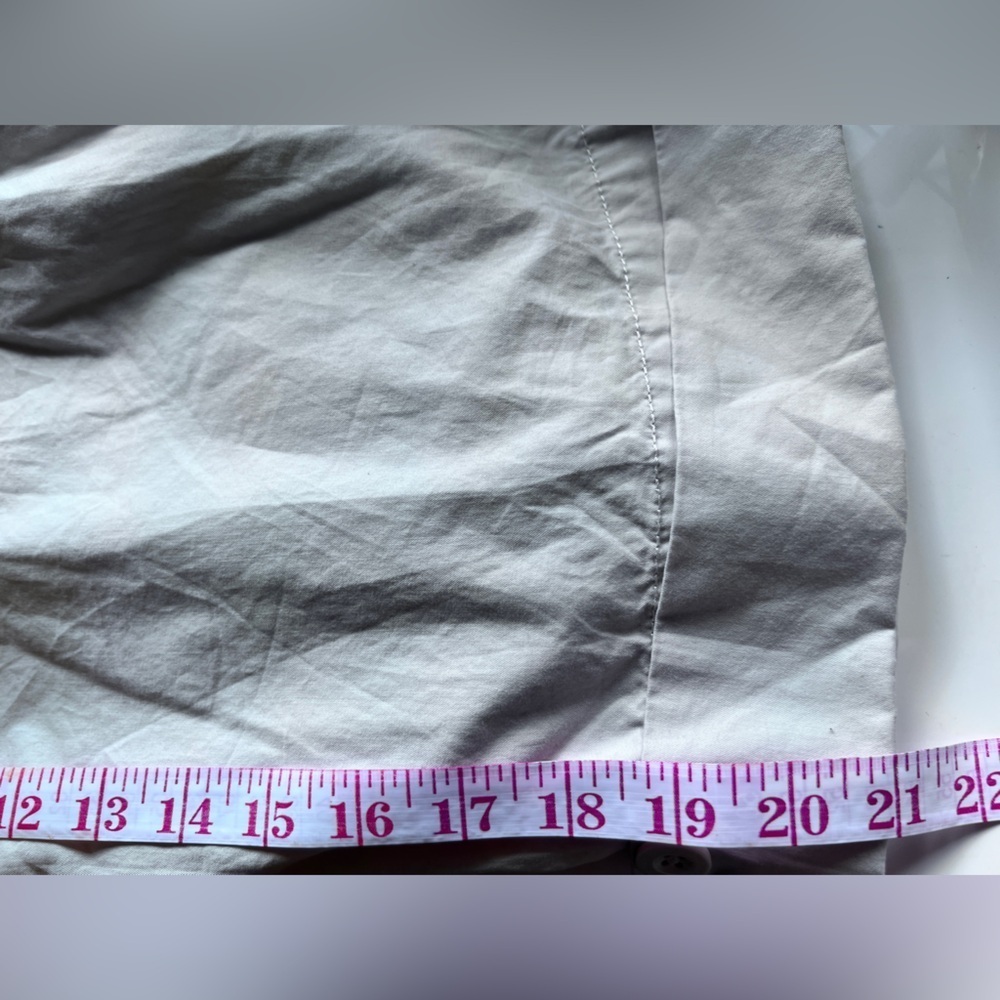 Calvin Klein Jeans Tan Flat Front Cotton Cargo Summer Shorts 10 - Picture 10 of 10